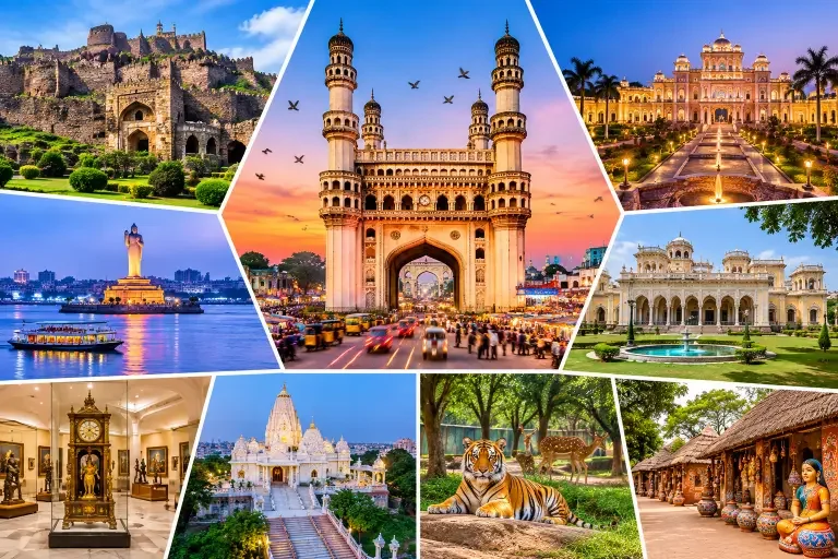Places to Visit in Hyderabad -  Top Tourist Attractions & Things to Do