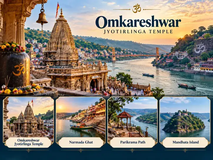Places to Visit In Omkareshwar Jyotirlinga Temple - Tourist Attractions and Things to Do