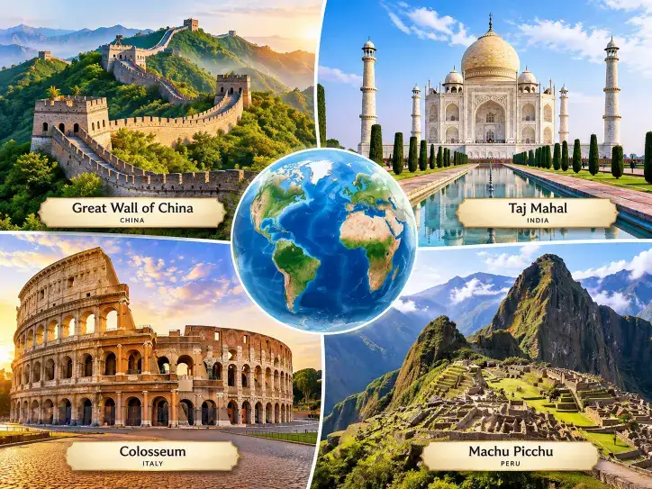 7 Wonders of the World: Names, List, Locations & Travel Guide