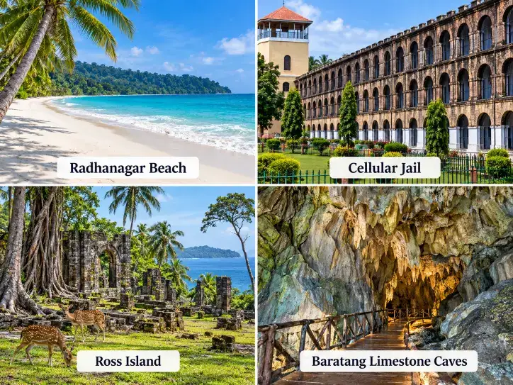 Best Places to Visit in Andaman and Nicobar Islands - Top Attractions & Things to Do
