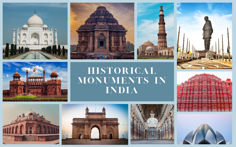 Famous Monuments of India – Historical & Heritage Monuments to Visit