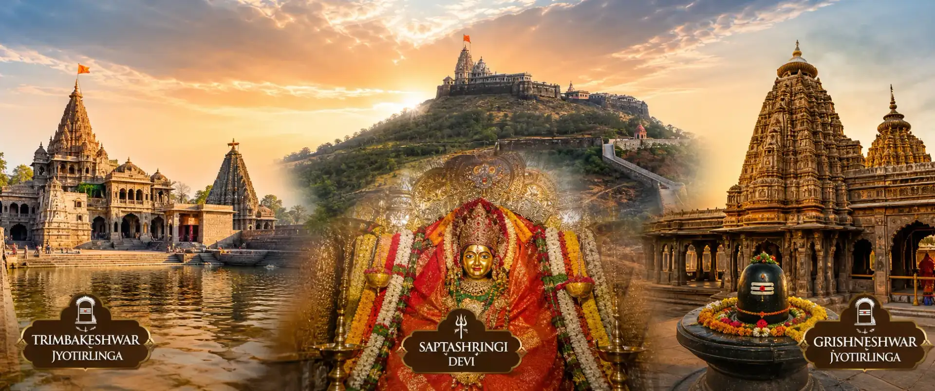 2 Jyotirlinga with Sapatshrungi