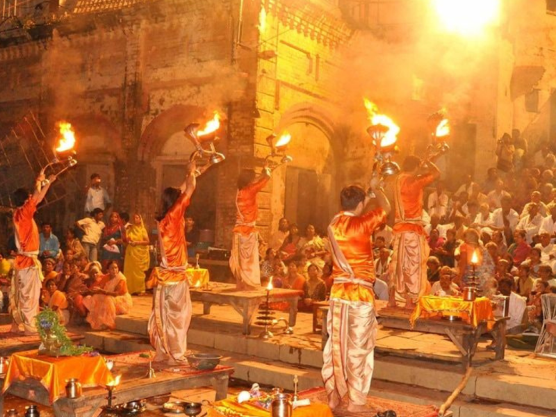 ganga pooja in kashi