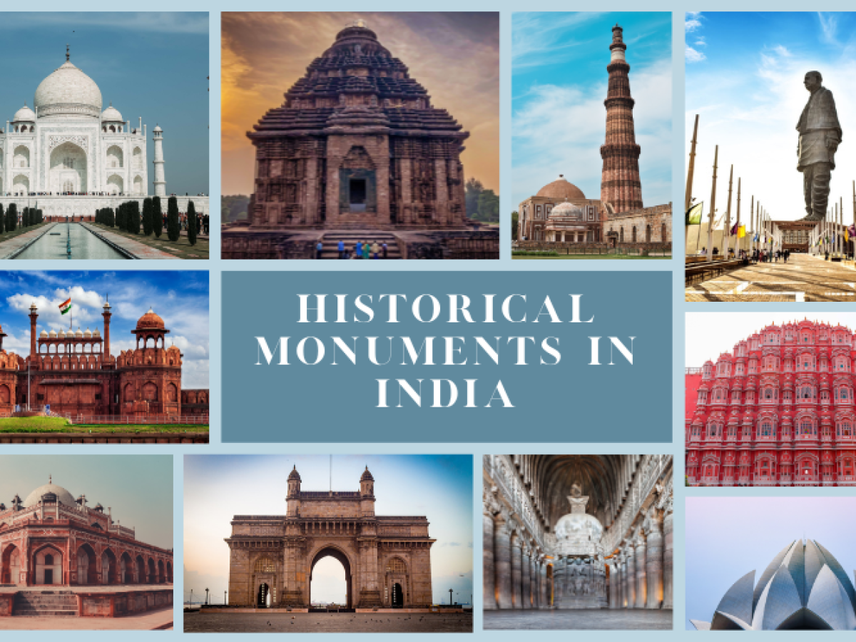 Famous Or Historical Monuments to Visit in India