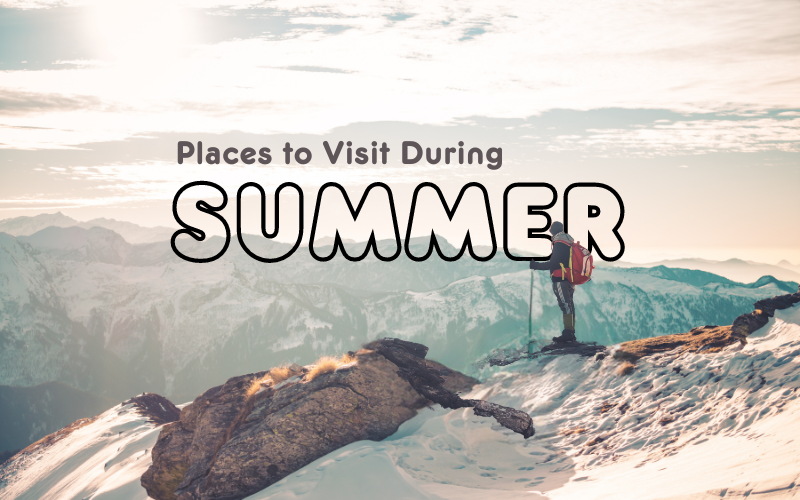 best places to visit in summer in India