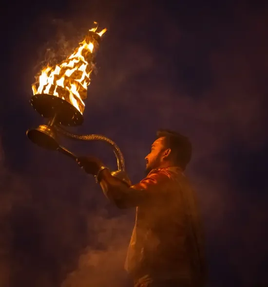ganga aarti at kashi