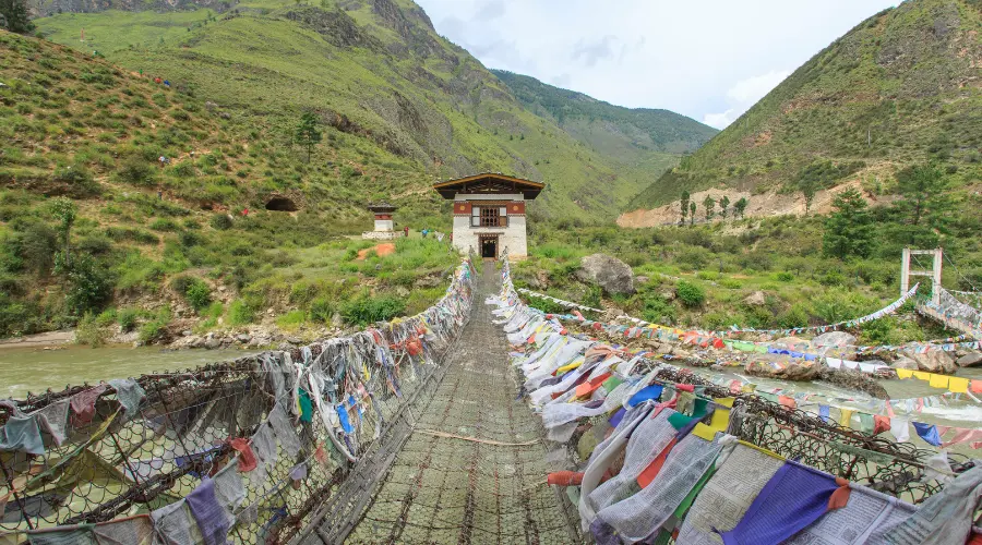 Punakha Suspension Bridge tour